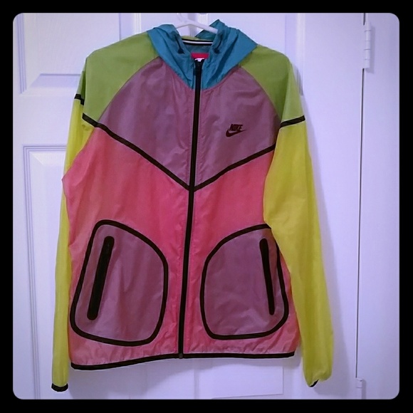 translucent nike jacket